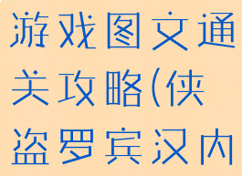 侠盗罗宾汉游戏图文通关攻略(侠盗罗宾汉内容简介)