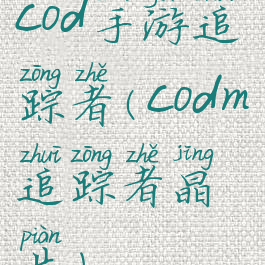 cod手游追踪者(codm追踪者晶片)